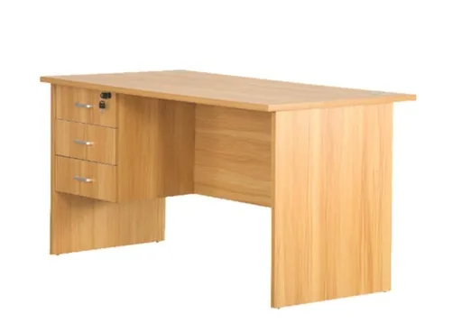 1.2 STRAIGHT DESK-BEECH DSK-12LC