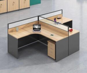 2way Lshape Workstation with Movable Drawers PF202T