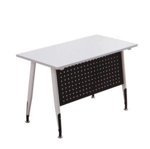Standard Straight Desk with Steel Legs 12